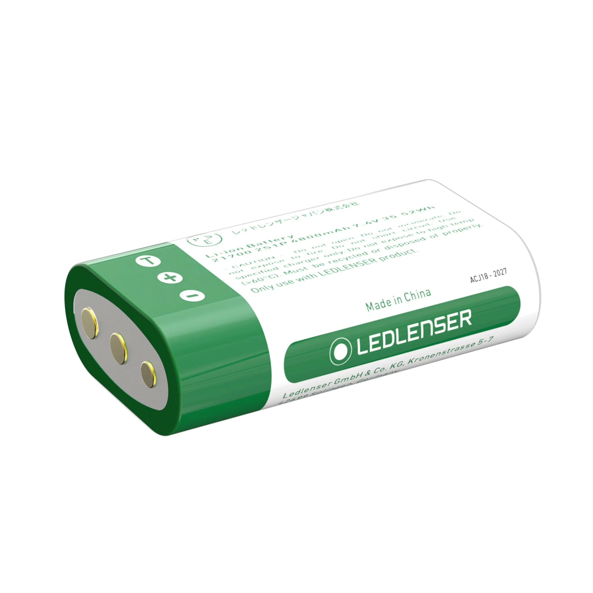 Rechargeable Battery 2 x 21700 Li-ion | Suits H15R Core & Work and H19R Core & Signature - Image 2