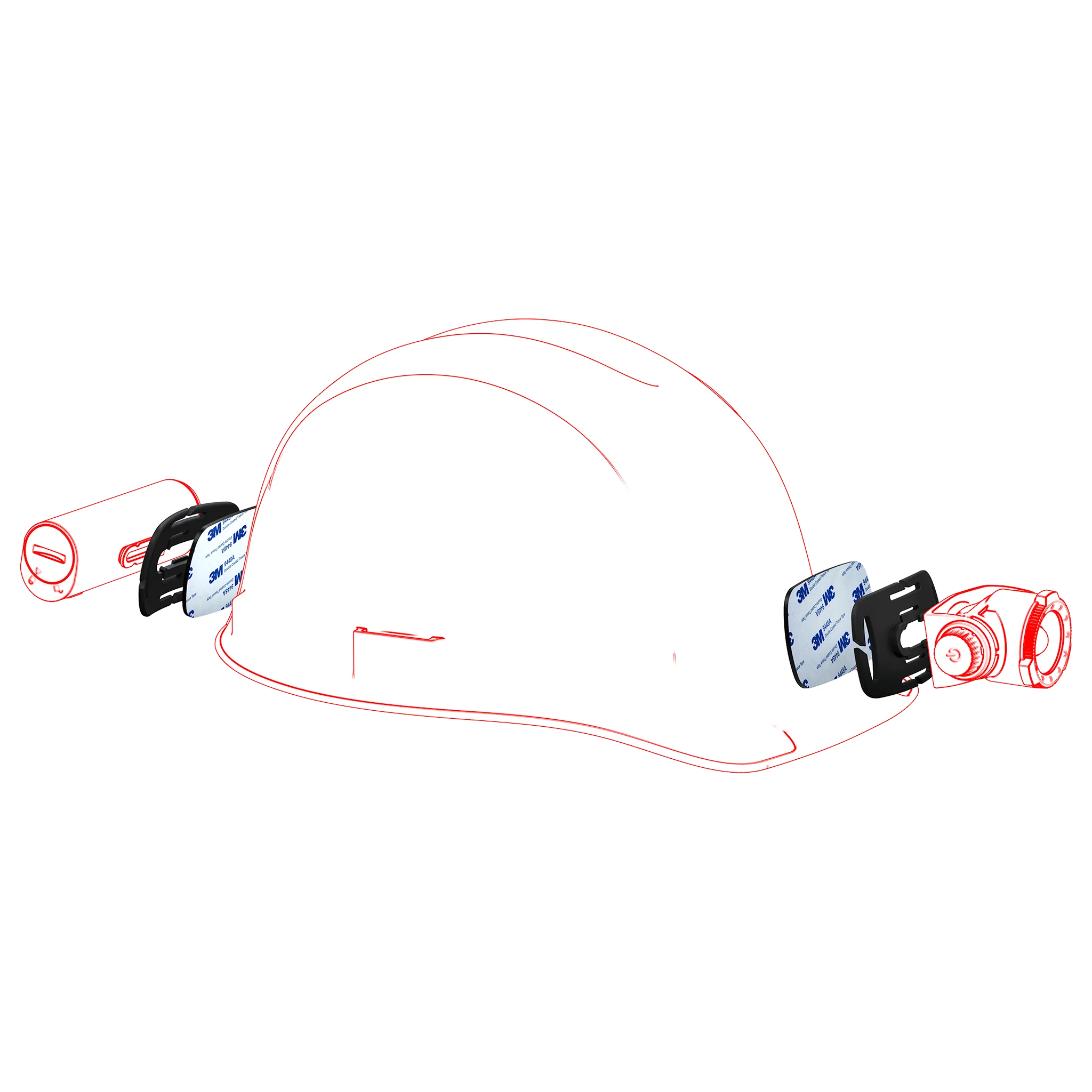 Helmet Connecting Kit Type H | Suits H-Series Headlamps - Image 4