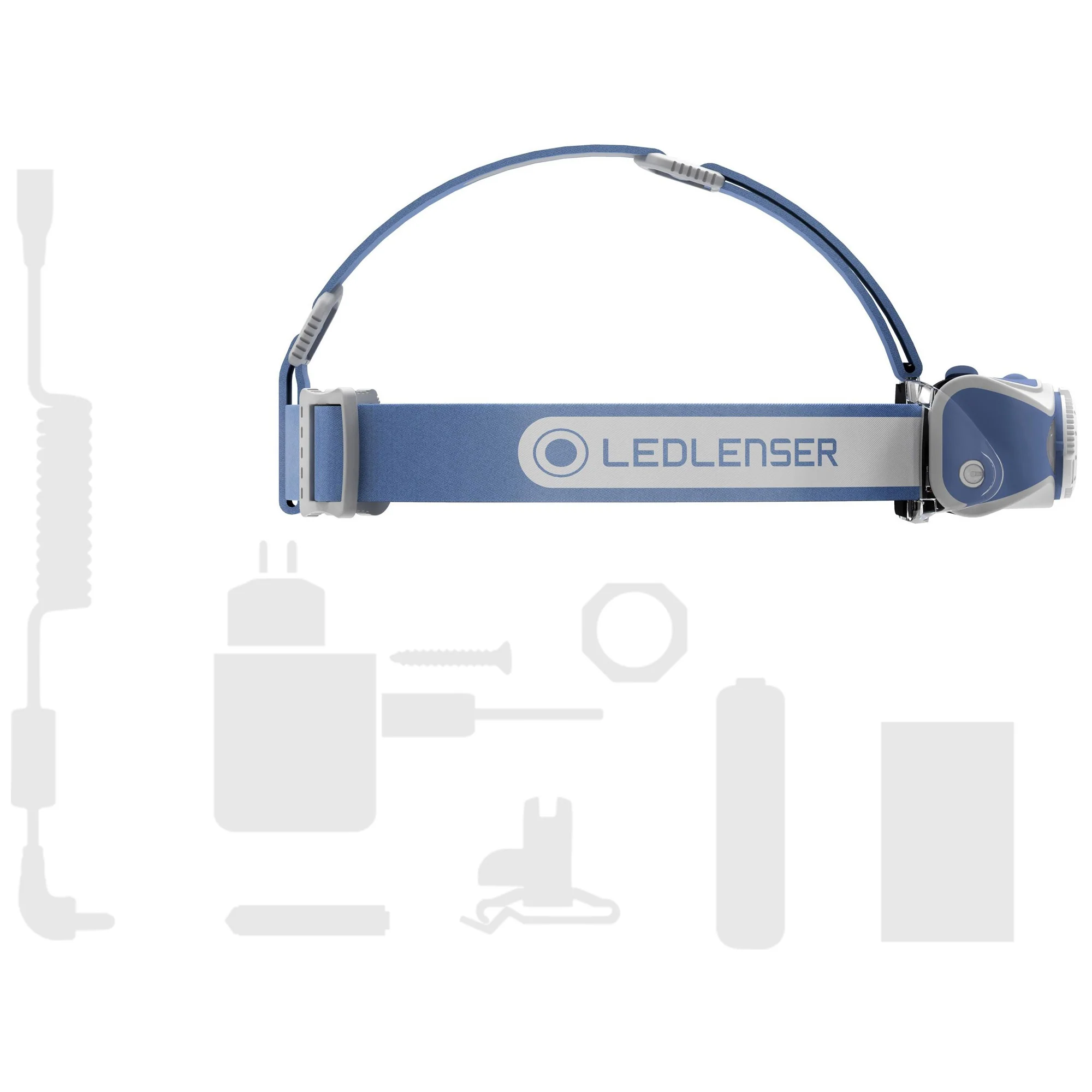 MH7 Green Rechargeable Headlamp - Image 7