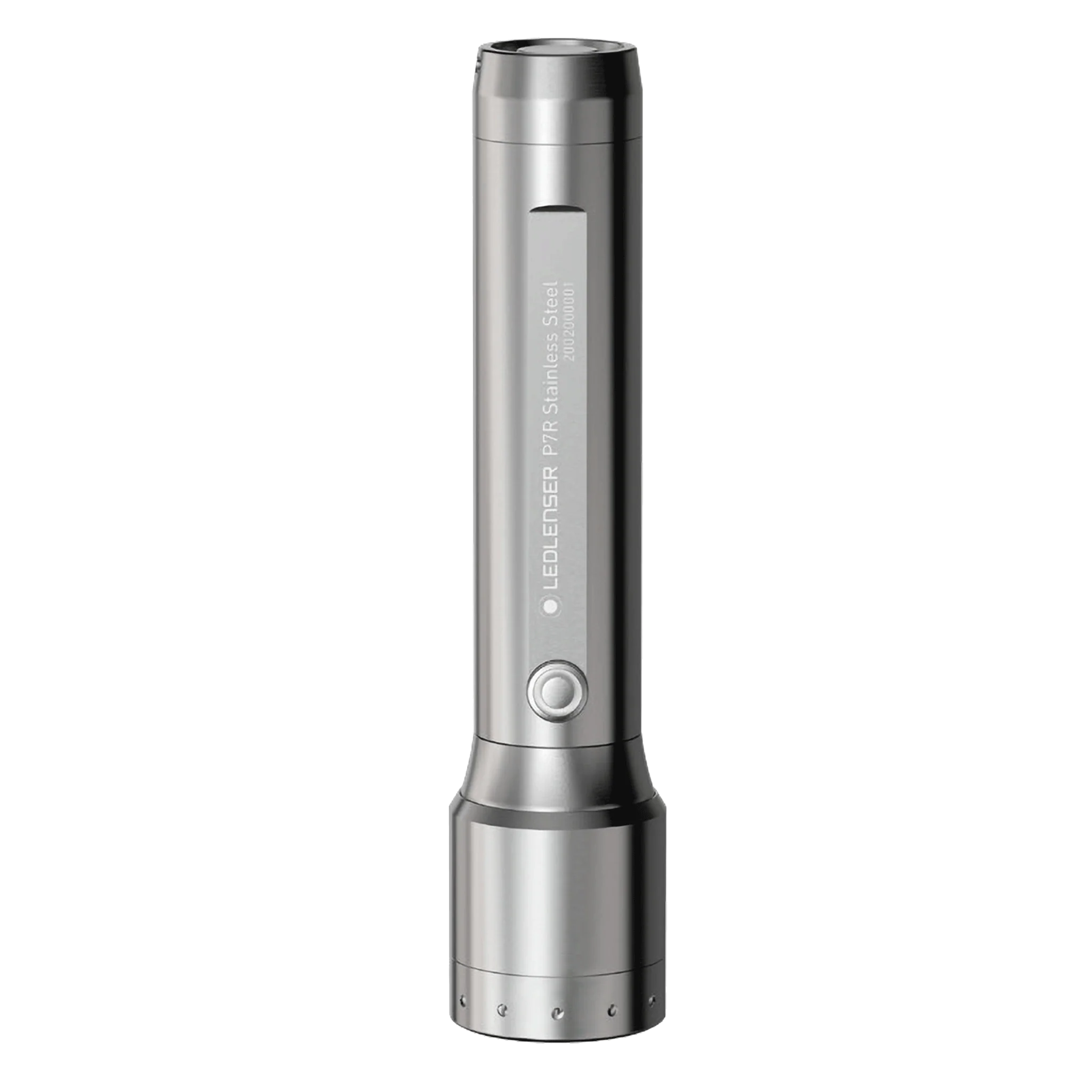 P7R Core Rechargeable Torch & V8 Keychain Light - Limited Stainless Steel Edition - Image 2