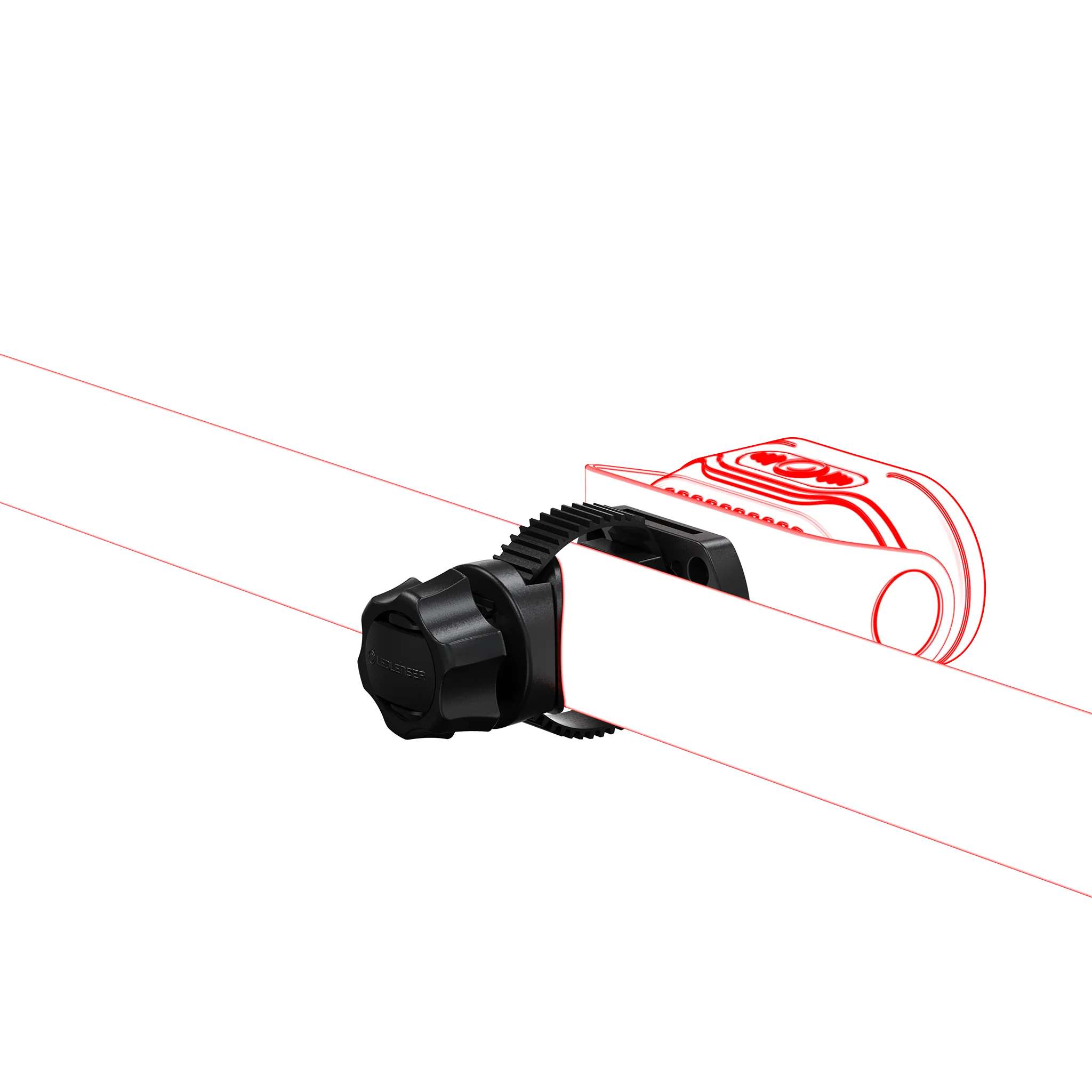 Universal Mounting Bracket Type E | Headlamp and Torch Mount - Image 3